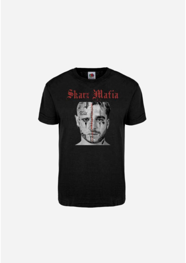 T-shirt Skarz Mafia noir